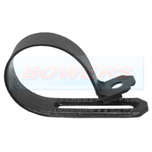Black Nylon P Clips For 22-30mm Cable 25 Pack